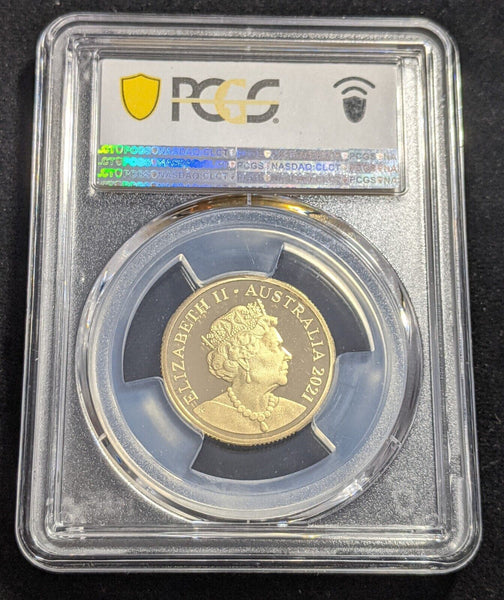 2021 Proof One Dollar $1 O Opera House GACH Australia PCGS PR70DCAM FDC #2123