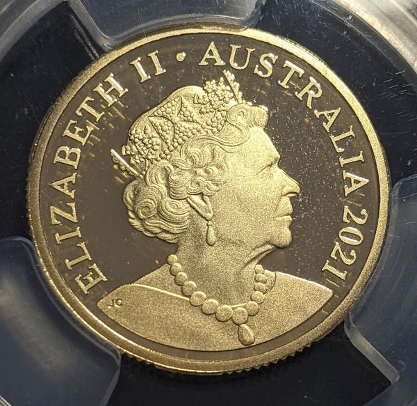 2021 Proof One Dollar $1 O Opera House GACH Australia PCGS PR70DCAM FDC #2123