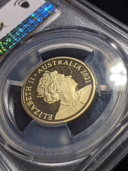 2021 Proof One Dollar $1 O Opera House GACH Australia PCGS PR70DCAM FDC #2123