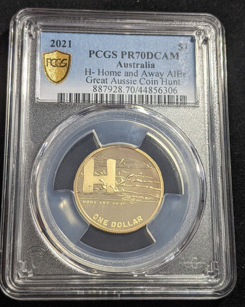 2021 Proof One Dollar $1 H Home and Way GACH Australia PCGS PR70DCAM FDC #2122