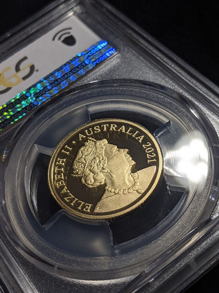 2021 Proof One Dollar $1 X Xanthorrhoea GACH Australia PCGS PR70DCAM FDC #2124
