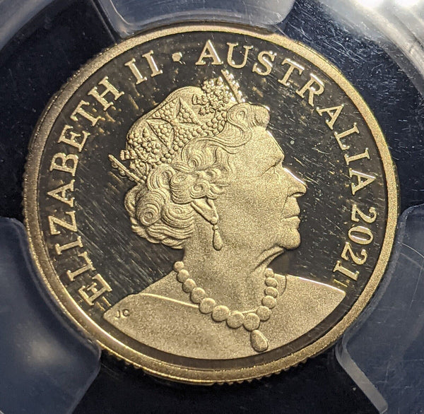 2021 Proof One Dollar $1 X Xanthorrhoea GACH Australia PCGS PR70DCAM FDC #2131