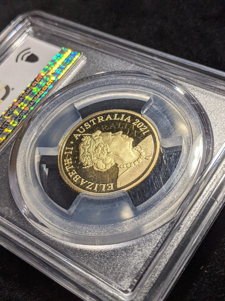 2021 Proof One Dollar $1 X Xanthorrhoea GACH Australia PCGS PR70DCAM FDC #2131