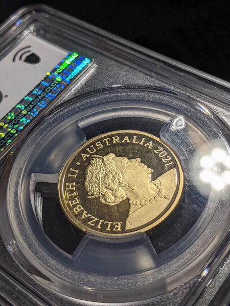 2021 Proof One Dollar $1 A Akubra GACH Australia PCGS PR70DCAM FDC UNC #2127