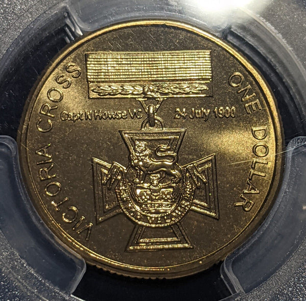 2000 One Dollar $1 Victoria Cross Australia PCGS MS68 FDC GEM UNC #2135