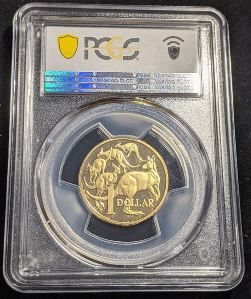 2017 Proof One Dollar $1 Australia PCGS PR70DCAM FDC UNC #2137
