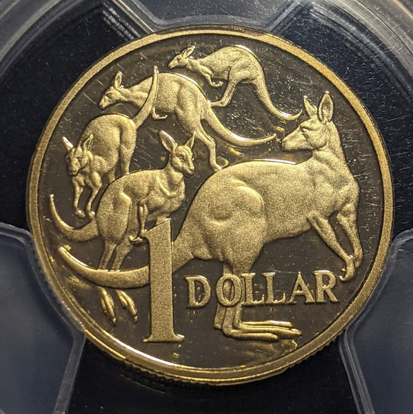 2017 Proof One Dollar $1 Australia PCGS PR70DCAM FDC UNC #2137
