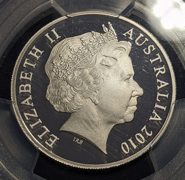 2010 Proof Twenty Cent 20c Australia PCGS PR70DCAM FDC UNC #2142