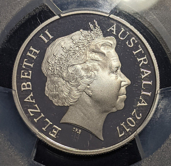 2017 Proof Ten Cent 10c Australia PCGS PR70DCAM FDC UNC #2144