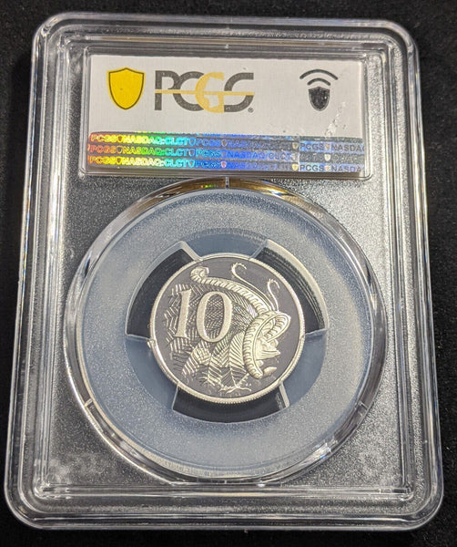 2017 Proof Ten Cent 10c Australia PCGS PR70DCAM FDC UNC #2144