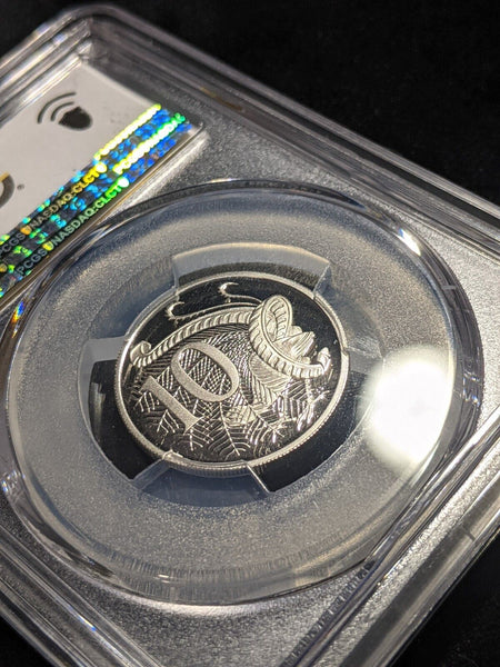 2017 Proof Ten Cent 10c Australia PCGS PR70DCAM FDC UNC #2144