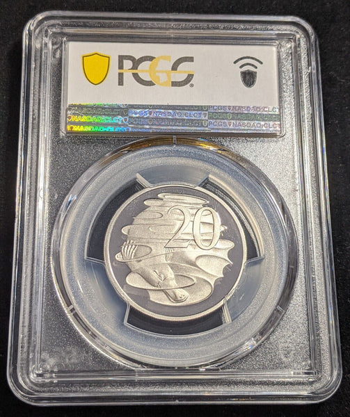 2017 Proof Twenty Cent 20c Australia PCGS PR70DCAM FDC UNC #2148
