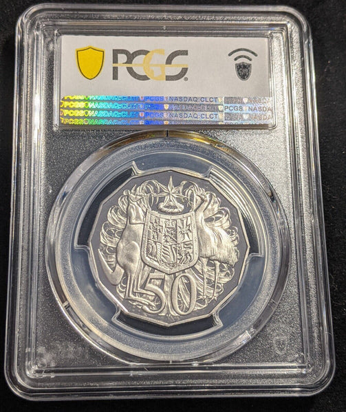 2021 Proof Fifty Cent 50c Australia PCGS PR70DCAM FDC UNC #2155