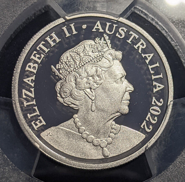 2022 Proof Ten Cent 10c Australia PCGS PR70DCAM FDC UNC #2157
