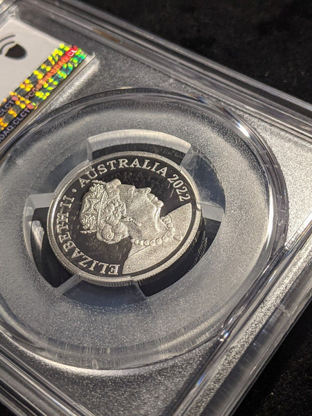 2022 Proof Ten Cent 10c Australia PCGS PR70DCAM FDC UNC #2157
