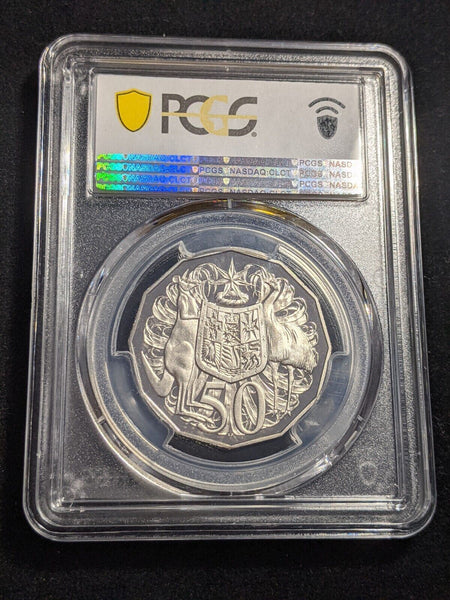 2021 Proof Fifty Cent 50c Australia PCGS PR70DCAM FDC UNC #2154