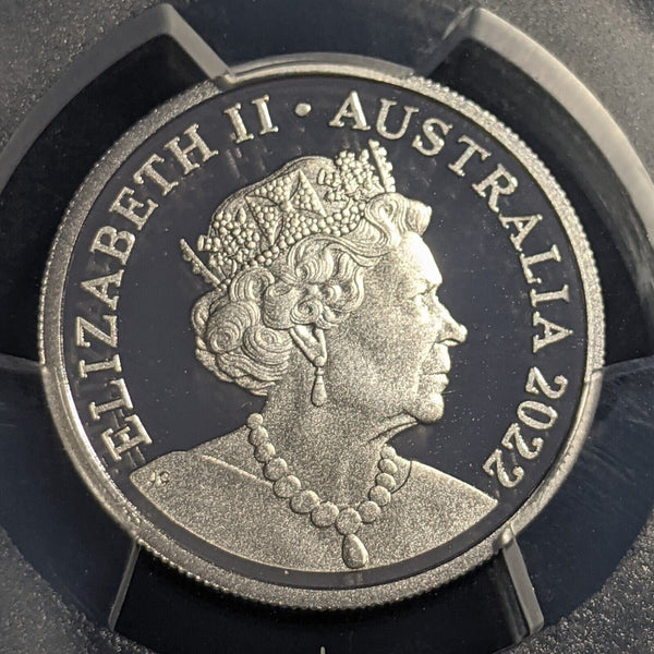 2022 Proof Ten Cent 10c Australia PCGS PR70DCAM FDC UNC #2158