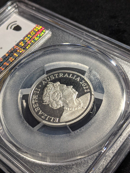 2022 Proof Ten Cent 10c Australia PCGS PR70DCAM FDC UNC #2158