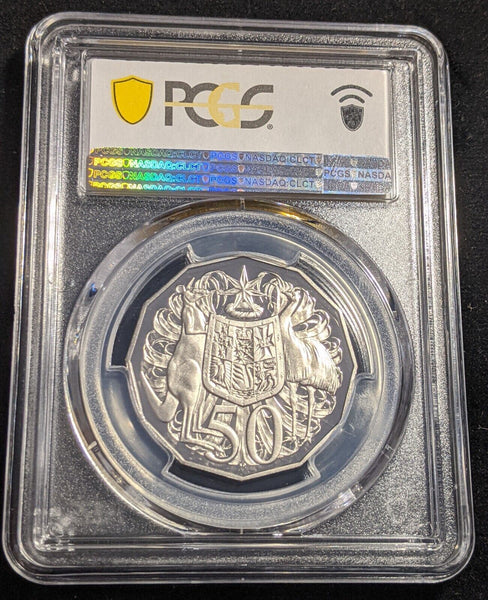 2021 Proof Fifty Cent 50c Australia PCGS PR70DCAM FDC UNC #2159