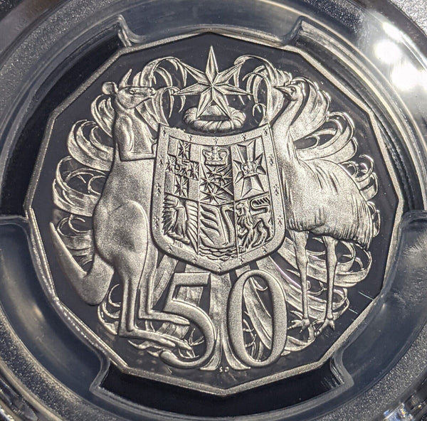 2021 Proof Fifty Cent 50c Australia PCGS PR70DCAM FDC UNC #2159