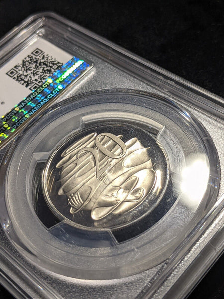 1977 Proof Twenty Cent 20c Australia PCGS PR69DCAM FDC UNC #2168