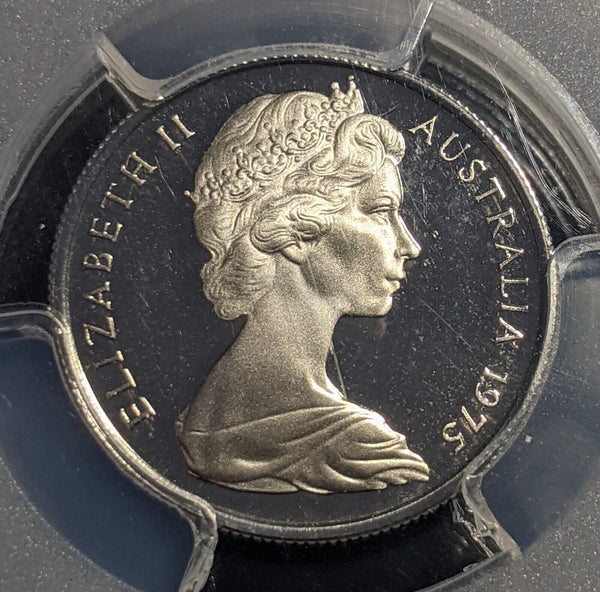 1975 Proof Five Cent 5c Australia PCGS PR69DCAM FDC UNC #2171