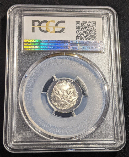 1975 Proof Five Cent 5c Australia PCGS PR69DCAM FDC UNC #2171