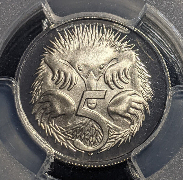 1975 Proof Five Cent 5c Australia PCGS PR69DCAM FDC UNC #2171