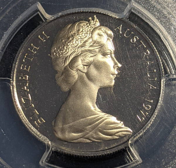 1977 Proof Ten Cent 10c Australia PCGS PR69DCAM FDC UNC #2169