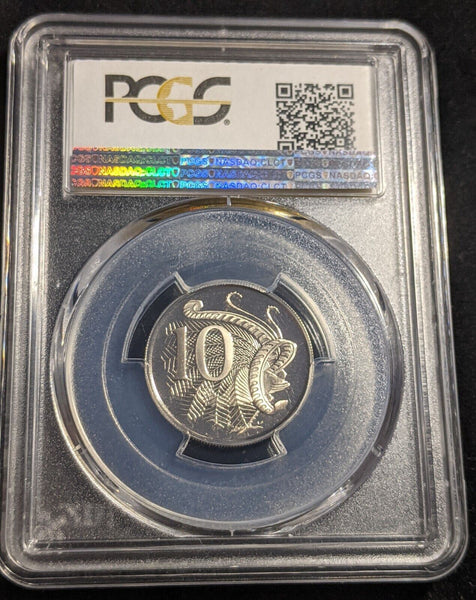 1977 Proof Ten Cent 10c Australia PCGS PR69DCAM FDC UNC #2169
