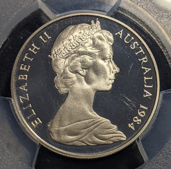 1984 Proof Ten Cent 10c Australia PCGS PR69DCAM FDC UNC #2175