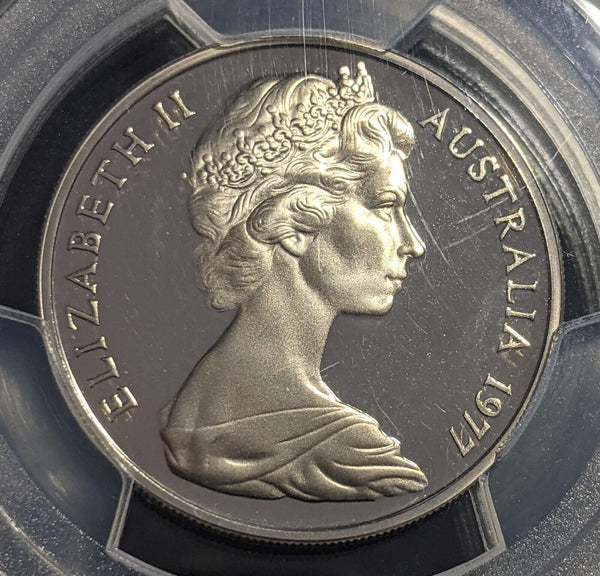 1977 Proof Twenty Cent 20c Australia PCGS PR69DCAM FDC UNC #2180