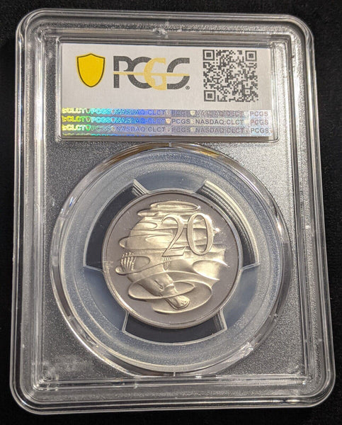 1977 Proof Twenty Cent 20c Australia PCGS PR69DCAM FDC UNC #2180