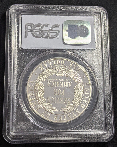 USA Proof 1996-S Dollar National Community Service Commemorative PCGS PR70DCAM