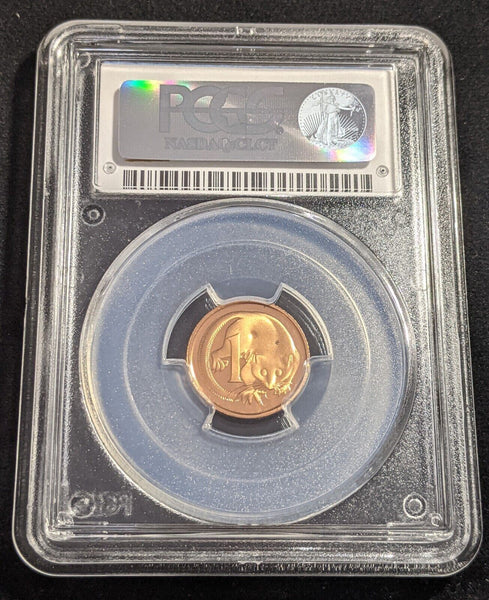 1978 Proof One Cent 1c Australia PCGS PR68DCAM FDC UNC #2196