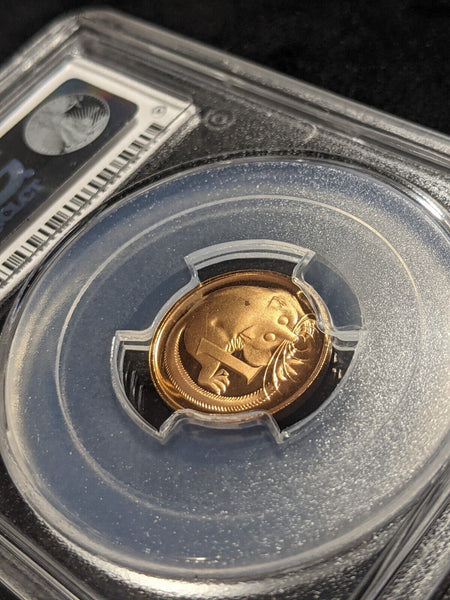 1978 Proof One Cent 1c Australia PCGS PR68DCAM FDC UNC #2196