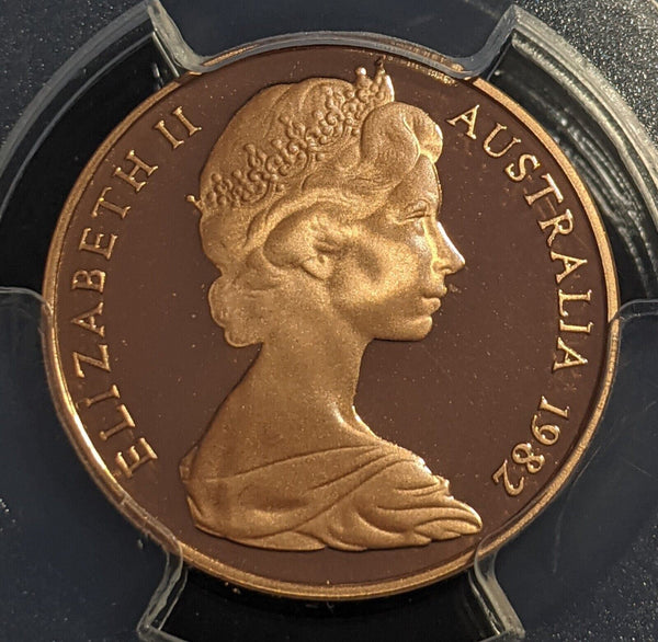 1982 Proof Two Cent 2c Australia PCGS PR68DCAM FDC UNC #2198