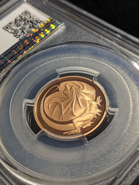 1984 Proof Two Cent 2c Australia PCGS PR68DCAM FDC UNC #2199