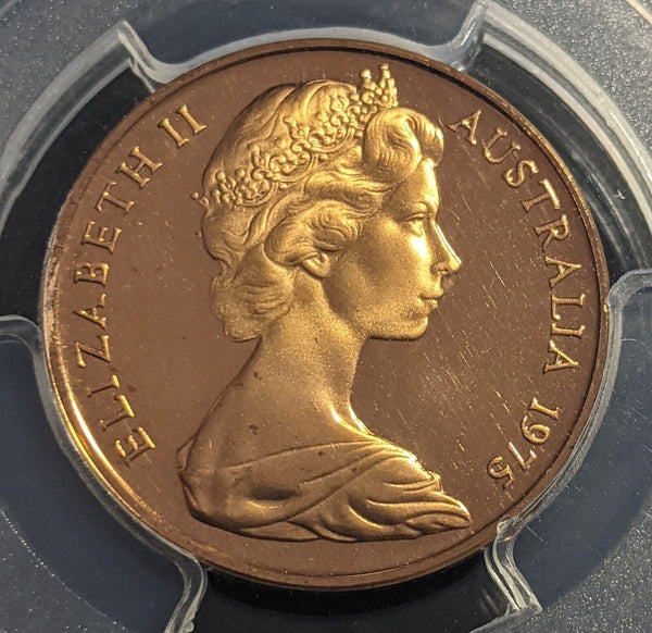 1975 Proof Two Cent 2c Australia PCGS PR68DCAM FDC UNC #2201