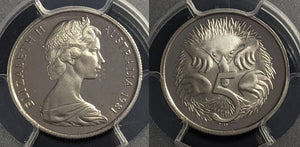 1981 Proof Five Cent 5c Australia PCGS PR68DCAM FDC UNC #2205