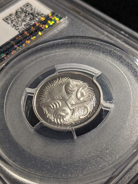 1981 Proof Five Cent 5c Australia PCGS PR68DCAM FDC UNC #2205