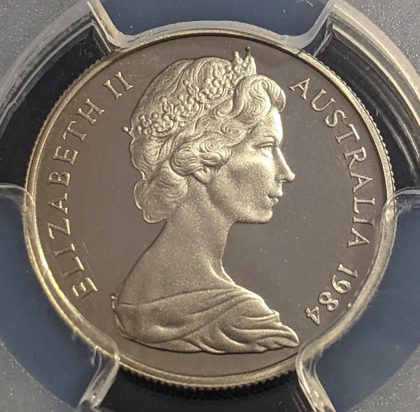 1984 Proof Five Cent 5c Australia PCGS PR68DCAM FDC UNC #2204