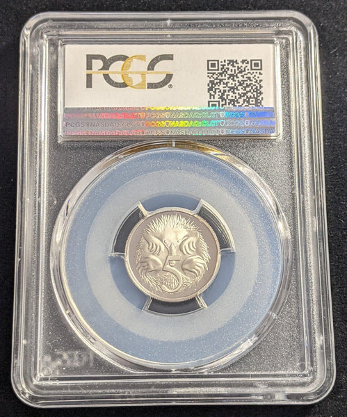 1984 Proof Five Cent 5c Australia PCGS PR68DCAM FDC UNC #2204