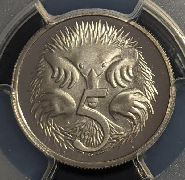 1984 Proof Five Cent 5c Australia PCGS PR68DCAM FDC UNC #2204