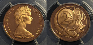 1977 Proof Two Cent 2c Australia PCGS PR68DCAM FDC UNC #2200