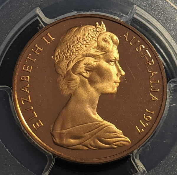 1977 Proof Two Cent 2c Australia PCGS PR68DCAM FDC UNC #2200