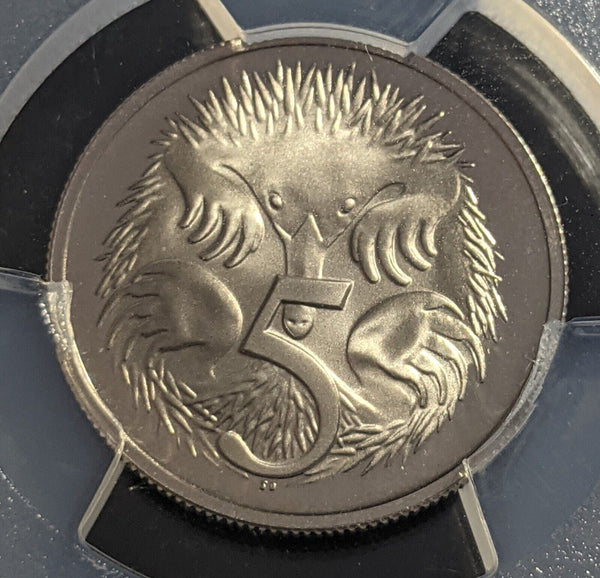 1975 Proof Five Cent 5c Australia PCGS PR69DCAM FDC UNC #2213