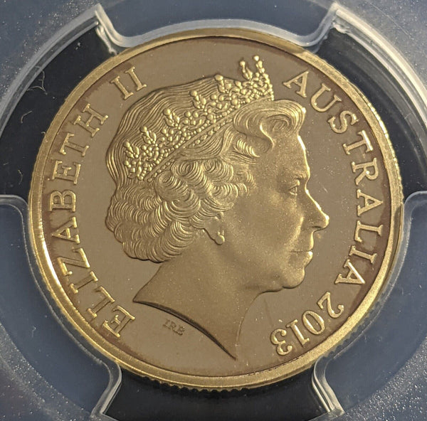 2013 Proof One Dollar $1 Australia PCGS PR69DCAM FDC UNC #2219