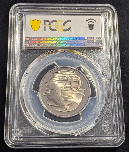 1975 Proof Twenty Cent 20c Australia PCGS PR68DCAM FDC UNC #2220