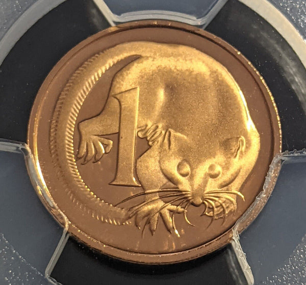 1978 Proof One Cent 1c Australia PCGS PR69DCAM FDC UNC #2229